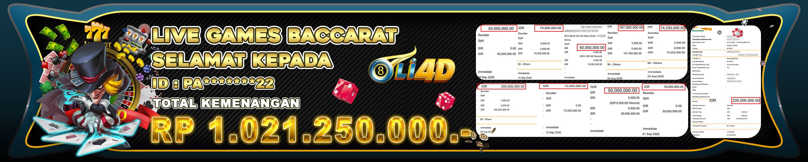 jackpot 1 milliar oli4d